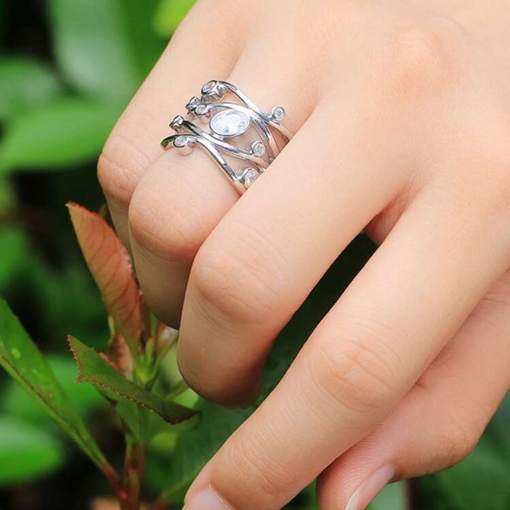 Eternity bridal rings - Picture 7 of 7